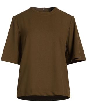 Kaos Khaki Top Polyester, Viscose, Elastane - Green