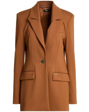 Liu Jo Blazer Polyamide, Viscose, Elastane - Brown
