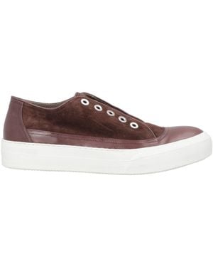 Rocco P Dark Sneakers Leather - Brown