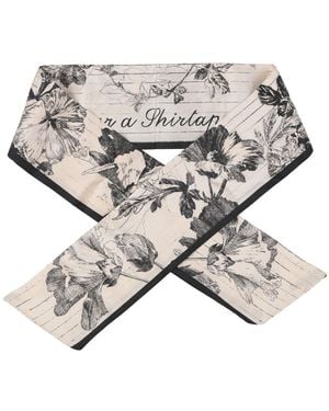 Shirtaporter Hair Accessory Silk - White