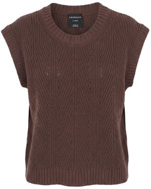 Crossley Jumper Cashmere - Brown