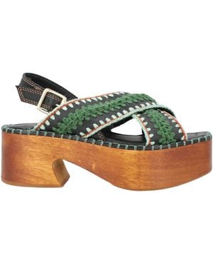 FARM Rio Mules & Clogs - Green