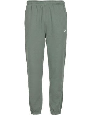 Nike Pants Cotton, Polyester - Green