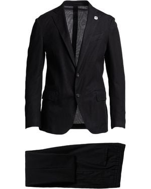 Lardini Suit Cotton, Polyamide - Black