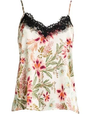 Shirtaporter Top Viscose, Elastane, Polyester - Red