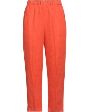 19.70 Nineteen Seventy Pants Linen - Red