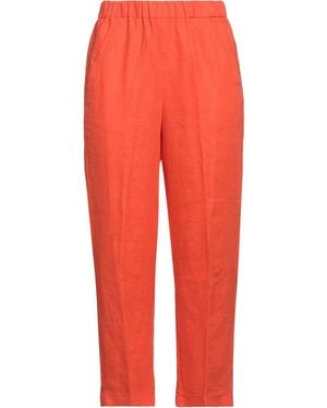19.70 Nineteen Seventy Pants Linen - Red