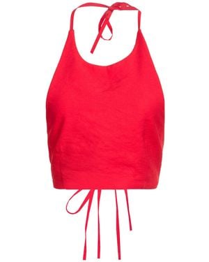 Haveone Top Viscose, Polyester - Red