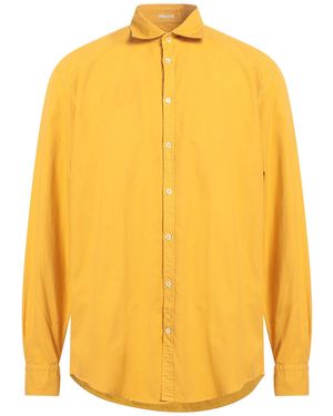 Massimo Alba Shirt Cotton - Yellow