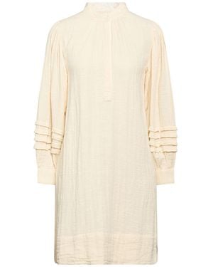 Antik Batik Mini Dress Cotton - Natural