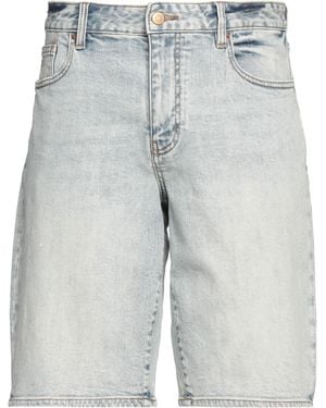 ARMANI EXCHANGE Denim Shorts Cotton, Elastane - Grey