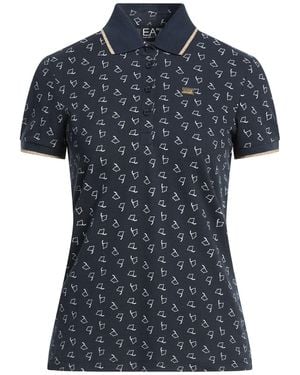 EA7 Polo Shirts - Blue