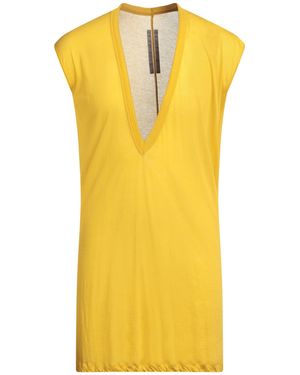 Rick Owens T-shirt - Yellow
