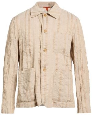Barena Sand Jacket Linen, Cotton - Natural