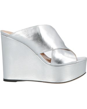 Sergio Rossi Sandals Leather - White
