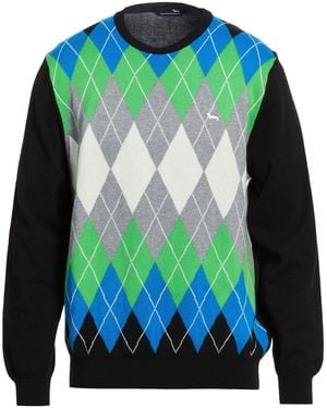 Harmont & Blaine Jumper Cotton, Wool - Blue