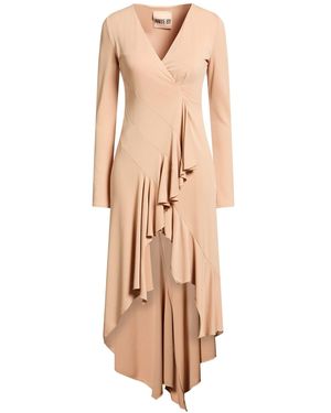 Aniye By Maxi Dress Polyester, Elastane - Natural