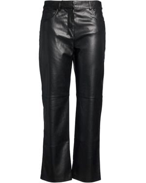 Max Mara Pants Polyester, Polyurethane Resin - Black