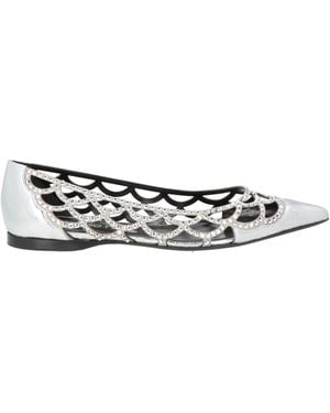 Sergio Rossi Ballet Flats Leather - White