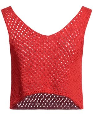 MEIMEIJ Top Cotton, Elastane - Red