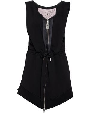 DIESEL Playsuit Cotton, Silk - Black