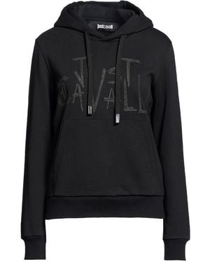 Just Cavalli Sweatshirt Cotton - Black