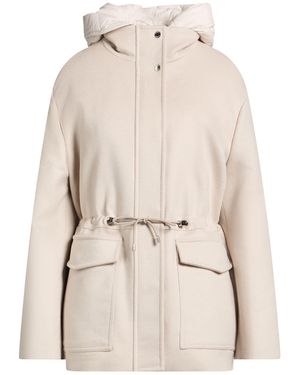Moorer Light Coat Polyamide, Polyurethane - Natural