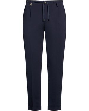 Barbati Trousers Viscose, Polyamide, Elastane - Blue