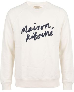 Maison Kitsuné Sudadera - Blanco
