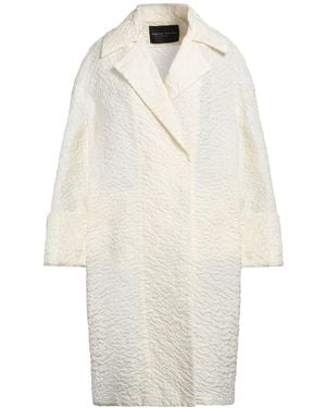 Fabiana Filippi Jacke, Mantel & Trenchcoat - Weiß