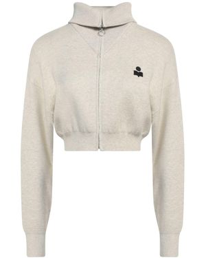 Isabel Marant Strickjacke - Weiß