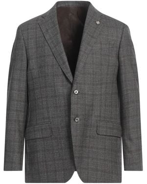 Lubiam Blazer Virgin Wool, Elastane - Gray