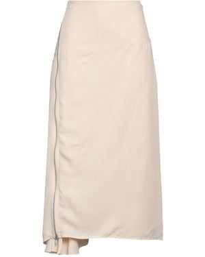 Jil Sander Midi Skirt - Natural