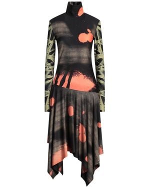 Abra Midi Dress Polyester, Elastane - Black