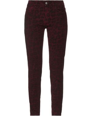 Roy Rogers Brick Pants Cotton, Elastane - Purple