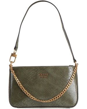 Guess Military Handbag Polyurethane - Green