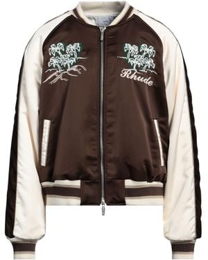 Rhude Jacket Polyester, Cotton, Elastane - Brown