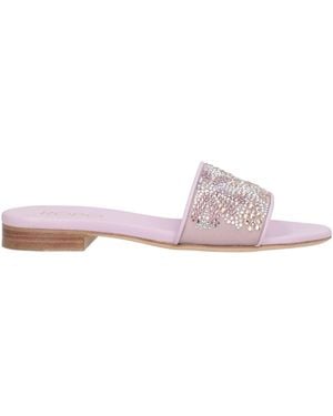 Rodo Sandals Textile Fibers - Pink