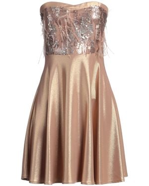 Siste's Mini Dress - Brown
