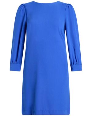 Rebel Queen Mini Dress Polyester, Elastane - Blue