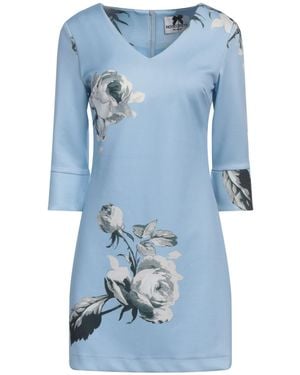 No Secrets Mini Dress - Blue