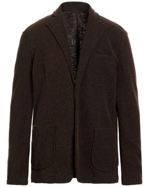 TELAMIRA Blazer Polyester, Acrylic, Wool - Brown