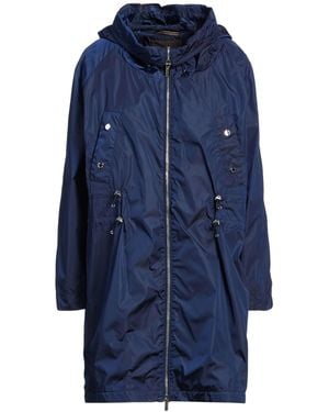 Moorer Overcoat & Trench Coat Polyamide - Blue