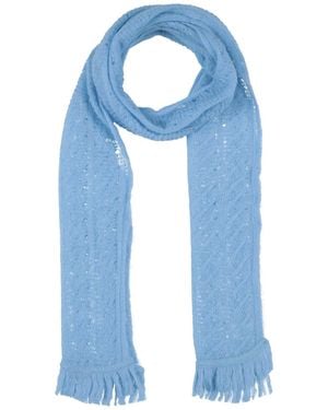 Kangra Scarf Alpaca Wool, Polyamide, Wool - Blue