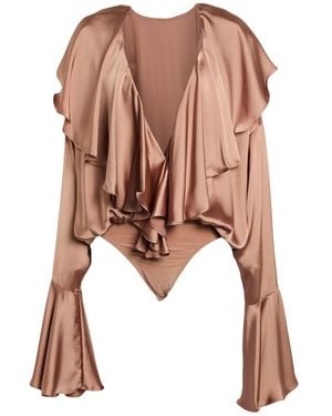 Norma Kamali Bodysuits - White