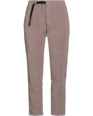 White Sand Trousers Cotton, Elastane - Grey