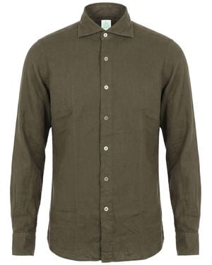 Finamore 1925 Camisa - Verde