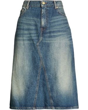Ganni Denim Skirt Organic Cotton - Blue