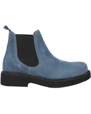 POÈME 1420 Ankle Boots Leather - Blue