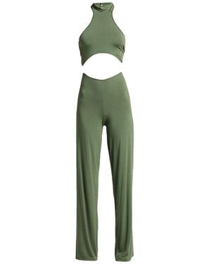 Kontatto Jumpsuit Viscose, Elastane - Green